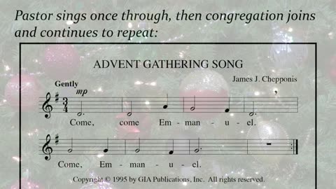 Worship From Mt. Olive Ev. Lutheran Church