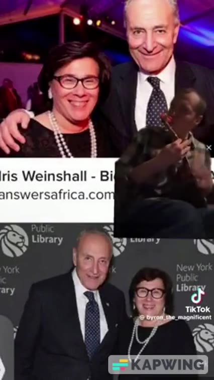 IS CHUCK [DA SCHMUCK] SCHUMERS WIFE A DUDE❓