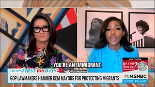 JASMINE CROCKETT: “It’s not a criminal violation to enter the country illegally.”