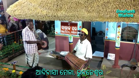 Adivasi Houses Of Odisha- Traditional Tribal Homes at Adivasi Mela Bhubaneswarr-2019