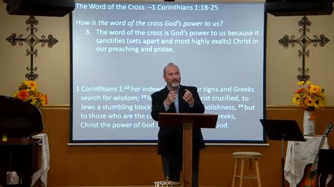 The Word of the Cross | 1 Corinthians 1:18 - 25