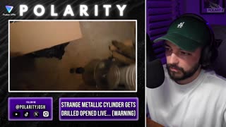 UPDATE: Recovered UAP Drilled Open LIVE on Stream Goes Horribly Wrong...