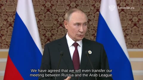🇷🇺 🏹 🎬 Vladimir Putin: On not awarding Donald Trump the Nobel Peace Prize