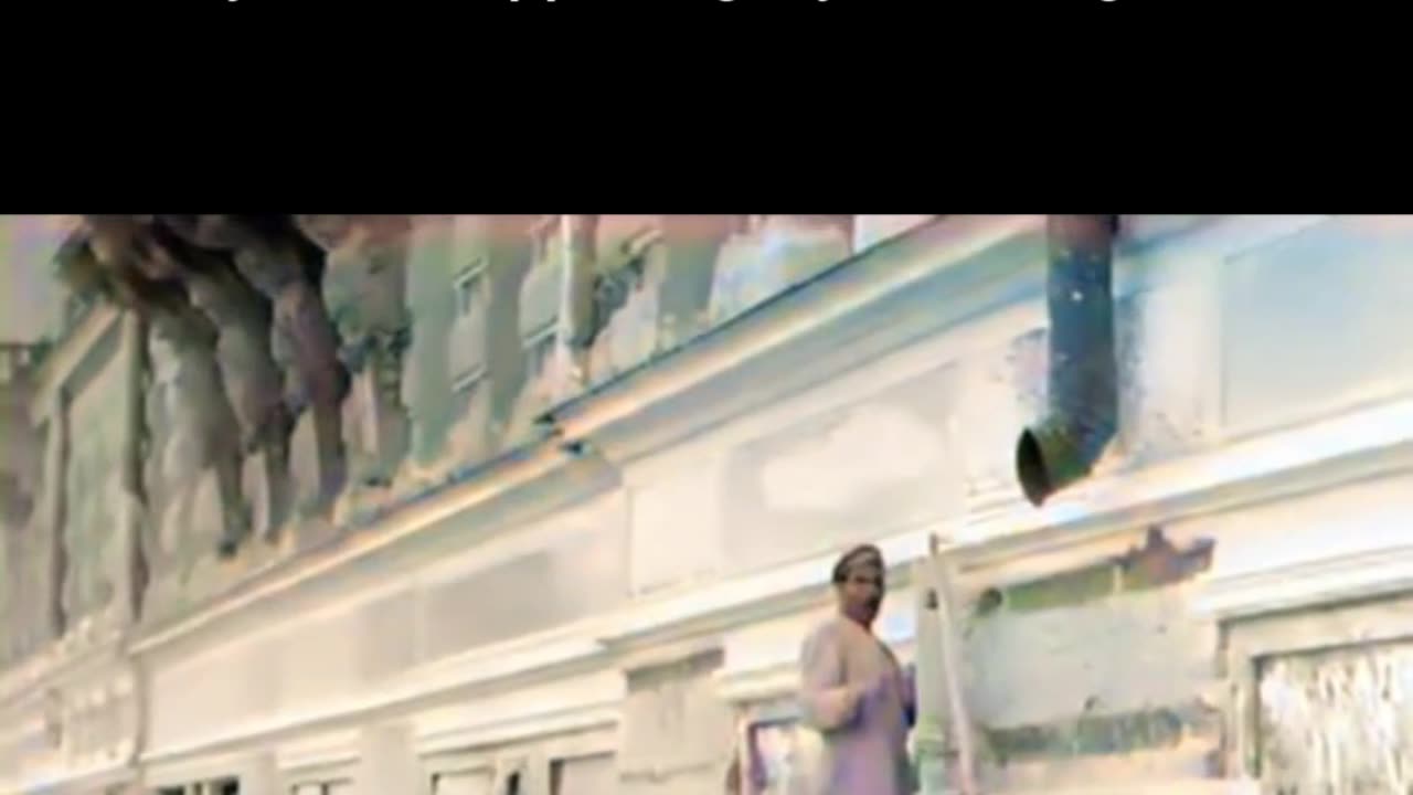 1930 City Streets and Architecture Daily Life in Motion #ColourisedHistory