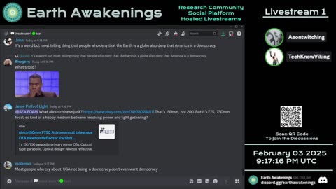 Earth Awakenings - Livestream 1 - #2162