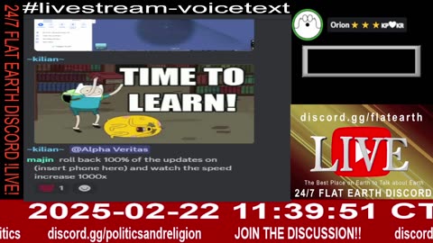 24/7 Flat Earth Discord !LIVE! - The Final Experiment? - 12/25/24 - Ep. 1