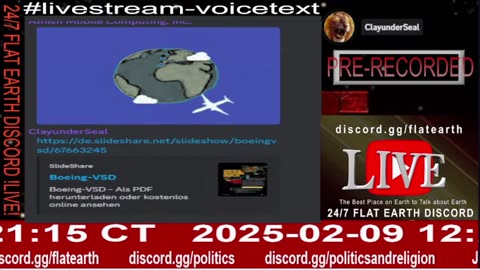 24/7 Flat Earth Discord !LIVE! - The Final Experiment? - 12/25/24 - Ep. 1