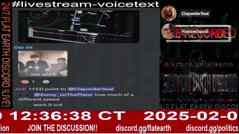 24/7 Flat Earth Discord !LIVE! - The Final Experiment? - 12/25/24 - Ep. 1