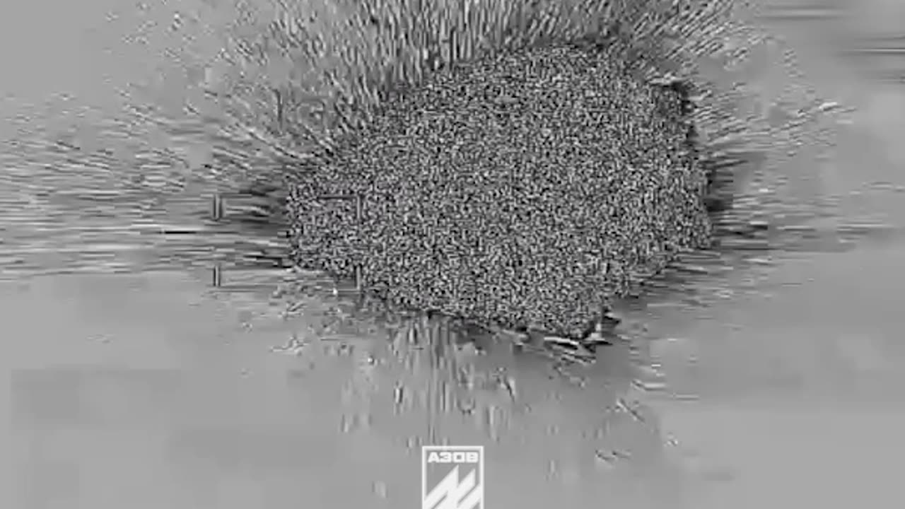 Epic Detonation of a Fully Loaded Russian Grad Launcher
