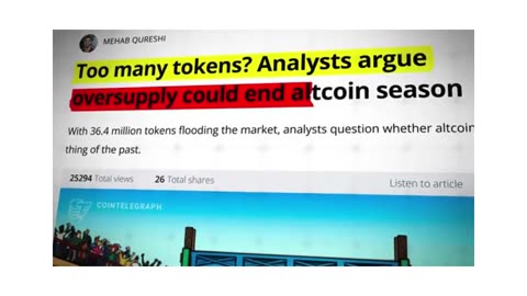 🚨 SELL Your Altcoins NOW! The Shocking Truth About Crypto Dilution REVEALED!