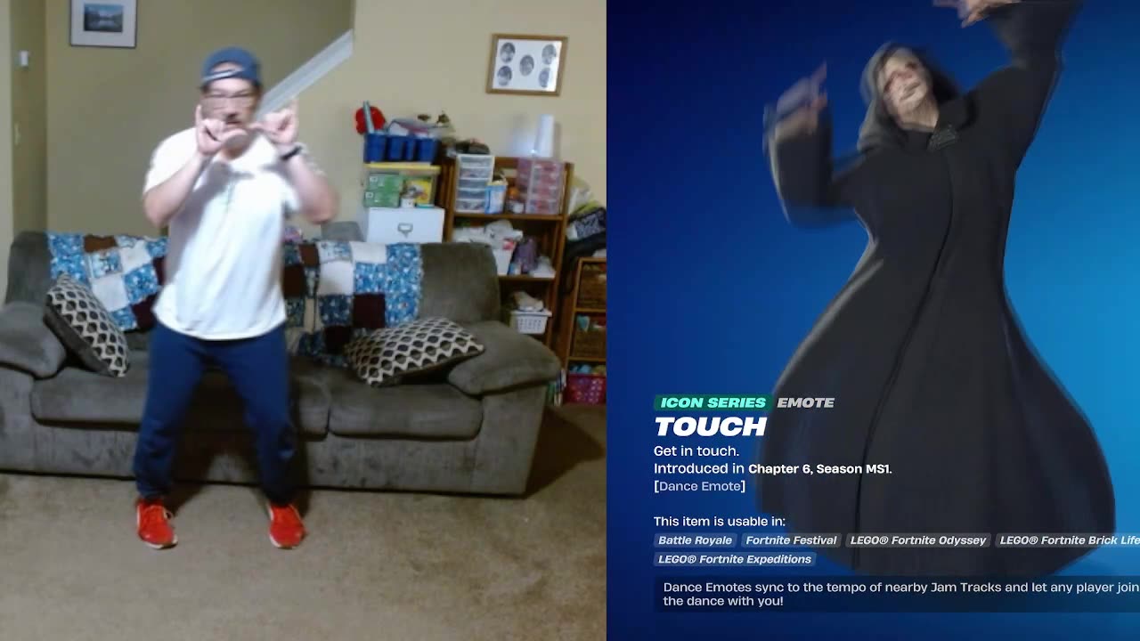 FFG Dance Fortnite Emotes Touch
