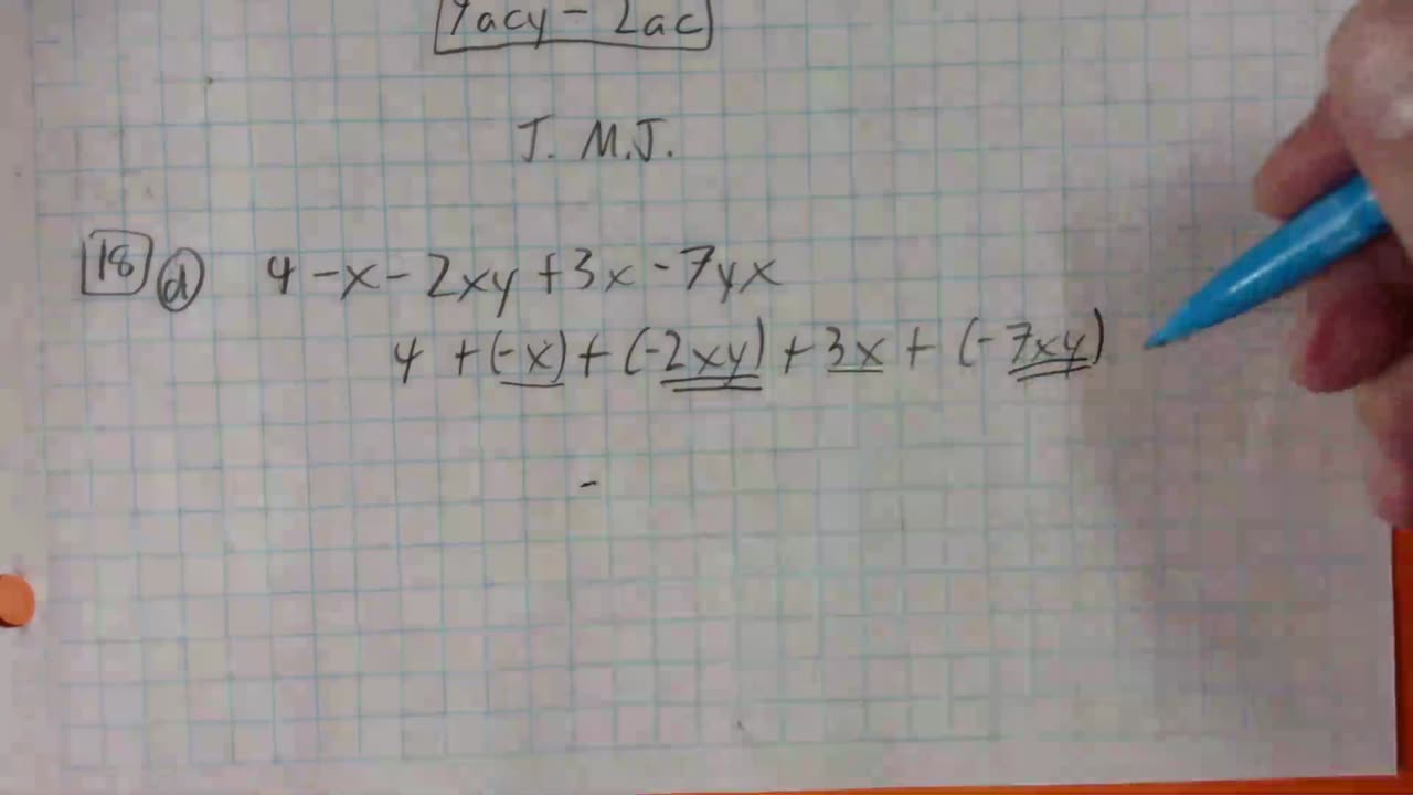 Saxon Algebra 1 Lesson 18 (d)