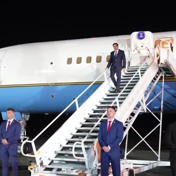 Secretary Rubio arrived in Panama this evening on his first trip as Secretary of State.