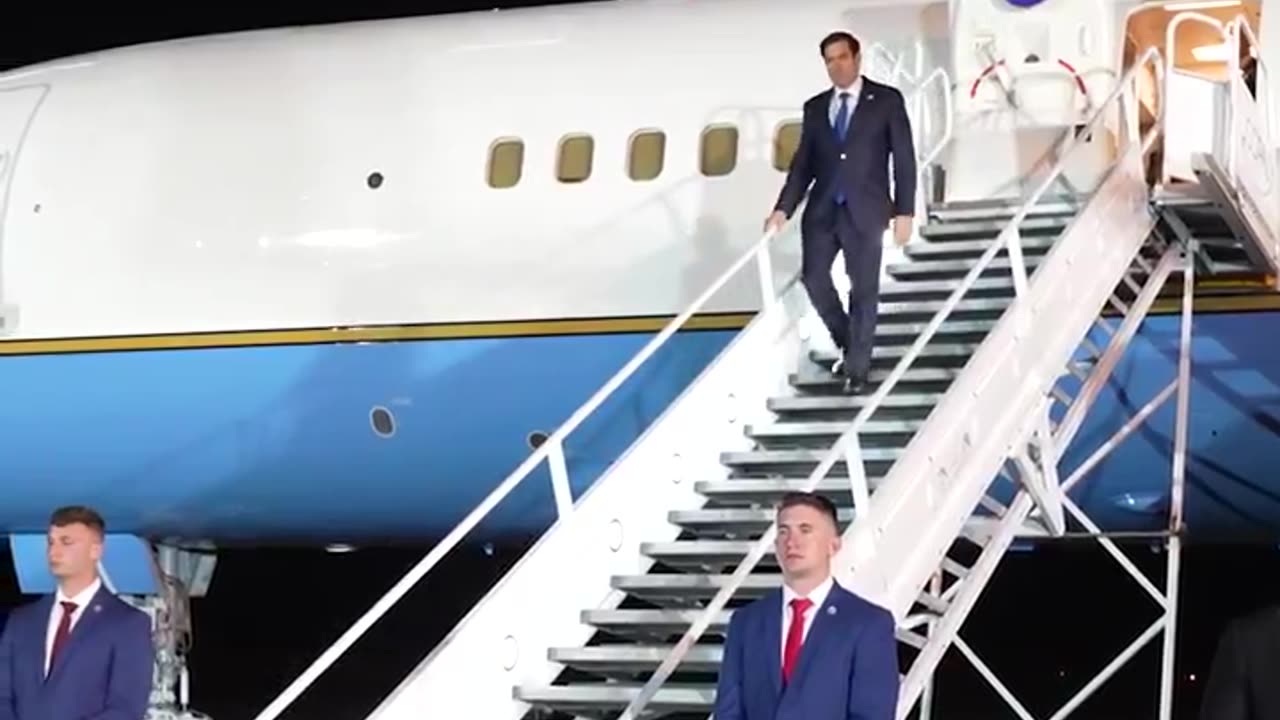 Secretary Rubio arrived in Panama this evening on his first trip as Secretary of State.