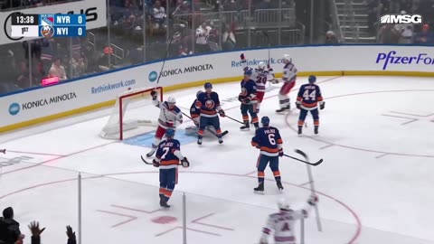 New York Rangers - Vaaks sneaks it in.