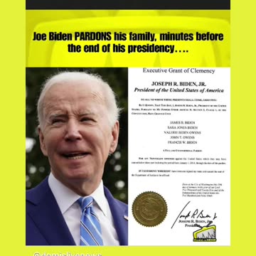 We don't care joe your irrelevant now worst us president ever 01/21/25