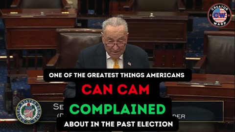 🔴 Chuck Schumer ACTUALLY SAID THIS TODAY on The Senate Floor!.