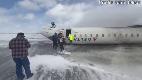 At least 8 injured after Delta plane crash landed in Toronto - CP24