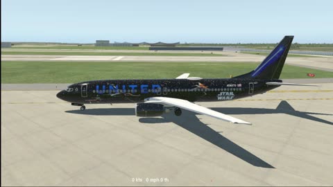Level Up Boeing 737-800 NG over Texas in Xplane 11 on Ubuntu 24 LTS