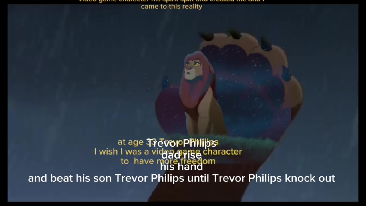 Compare echo of the past life and Trevor Philips history real fast