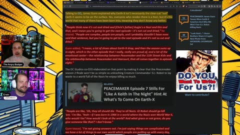 James Gunn Talks PEACEMAKER Finale & EARTH X In The DCU! Not Everyone Is Evil On Earth X!?