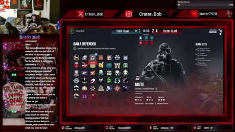 [NO LEFT BUMPER] Two operators left today or just one? Tom Clancy's Rainbow Six Siege X