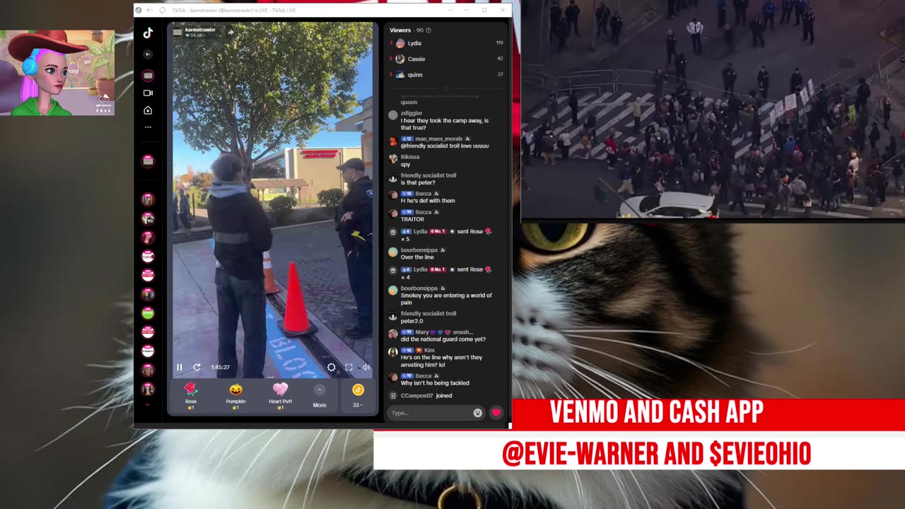 ICE PROTEST: TikTok Influencer Shot by ICE