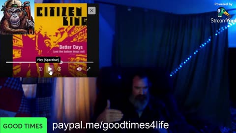 10/19/25 Goodtimes4life VOD: "I like women and it's cold and rainy outside"