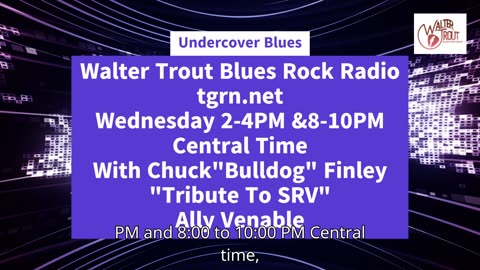 Undercover Blues With Chuck Bulldog Finley