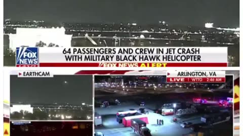 jet/ blackhawk collision DC about 64 on regional jet US & Russian figure skaters, 3 on military helo