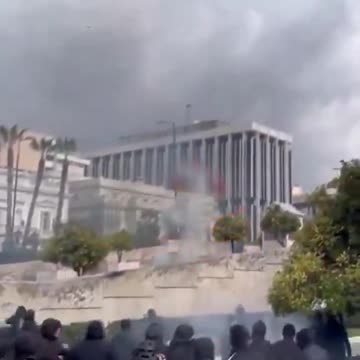 Meanwhile in Athens, Greece “Europe is heading towards civil war
