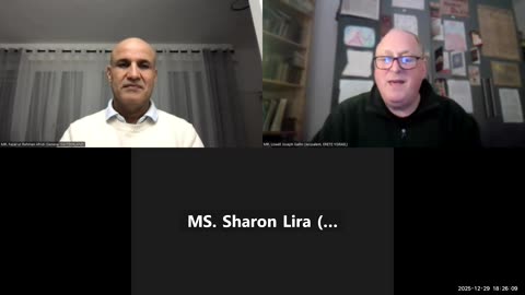 R&B Monthly Seminar: Jerusalem War Crimes Trials/R&B Pashtun-Israel Fellowship (Episode #48 -- Monday, December 29th, 2025). Co-CHAIRS: MR. Fazal-ur Rehman Afridi (Geneva, SWITZERLAND), Nancy Hartevelt Kobrin (Tel Aviv, ERETZ YISRAEL/Land Of Is