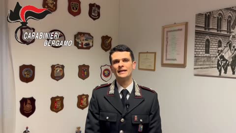 Bergamo - Truffe, l'appello dei carabinieri agli anziani (05.03.25)