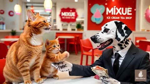 Mother Cat Bakes Birthday Cakes to Surprise Kitten with a New Scooter 🎂🛴❤️ _ A Sweet Story of Love