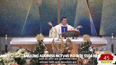 NCTV45 CATHOLIC MASS HOLY SPIRIT PARISH (ST VITUS) 9:00 AM MON DEC 29 2025