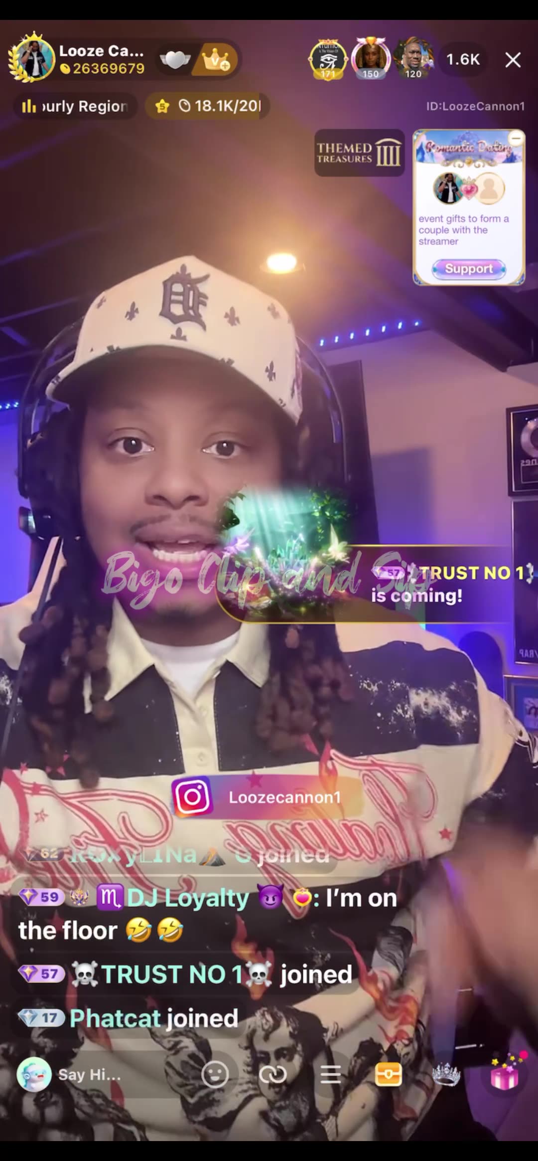 LoozeCannon plays TKOs song in slow motion to hear the lyrics better 10/15/25 #bigoclipandsip