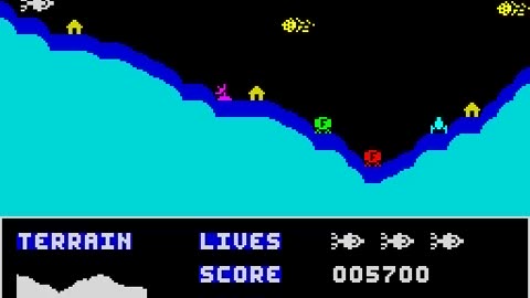 ZX Spectrum Longplay - Lunar Attack - EU