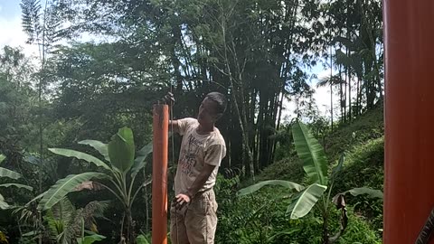 Cement Posts… with PVC?! 🤔 Expat in the Philippines