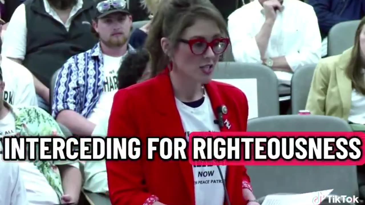 Heather Boss Gives the Board of Supervisors in Cleveland County, Oklahoma A Fire and Brimstone Speech