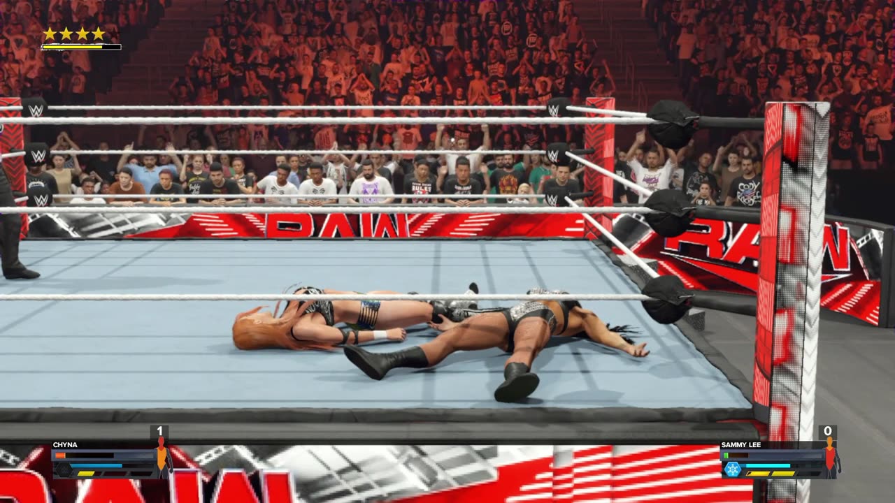 Chyna VS Sammy Lee at Raw Season 1 Episode 39