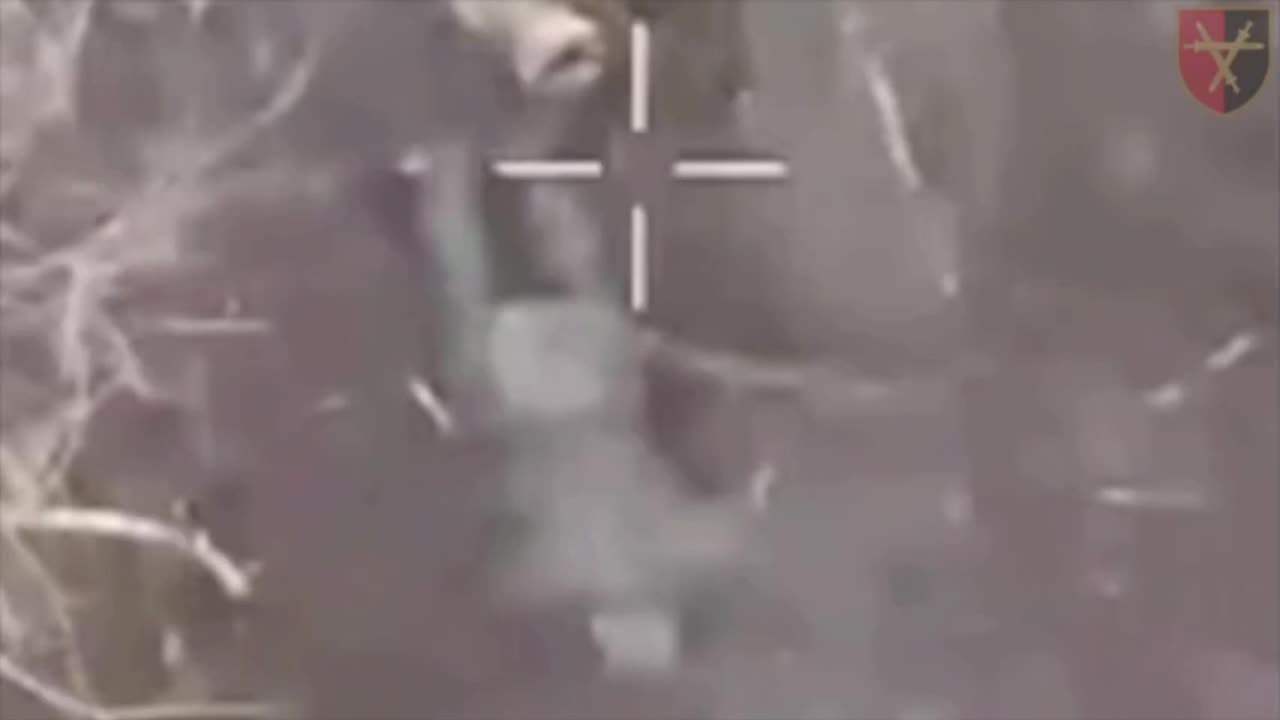 Russian Soldier Pulls the Pin