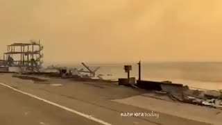 HEARTBREAKING Malibu, California is reduced to rubble