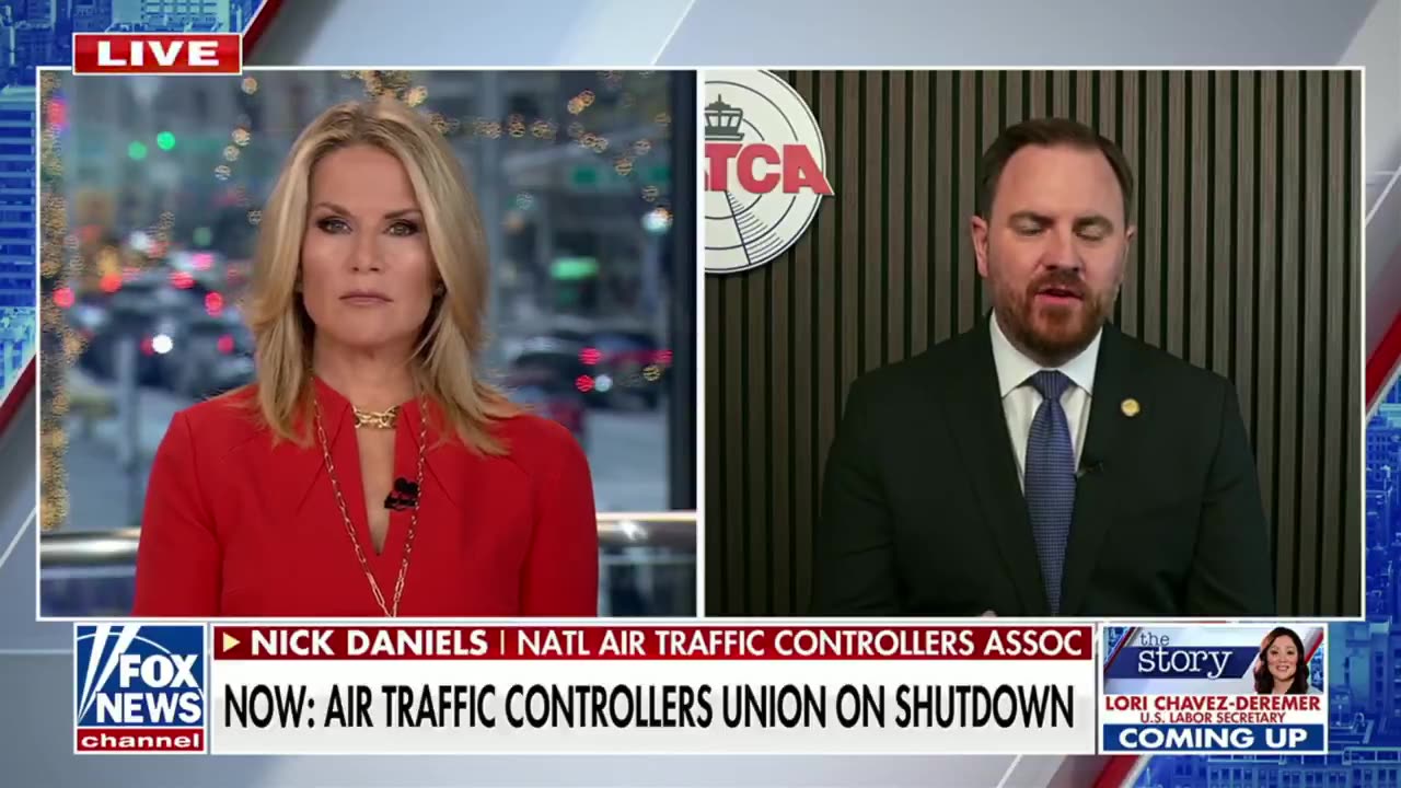 Air Traffic Controllers Union Chief Rips Schumer, Democrats Over Government Shutdown