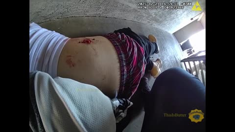 Suspect killed, Albuquerque officer safe when the suspect fired his gun which hit the police radio