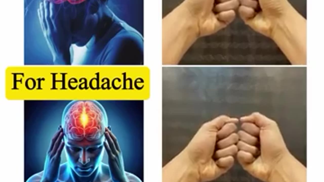 Thumb Exercises For Anxiety, Headache and Migrane || Health Tips