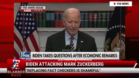 Biden Attacking Mark Zuckerberg