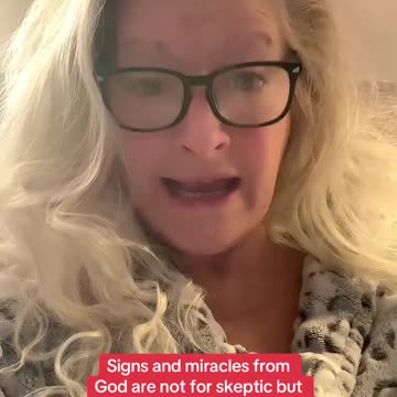 60 Seconds With God - Sign and miracles from God are not for the skeptic #christiantruths #godsword