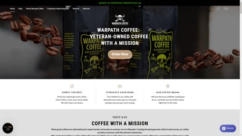 Drink The Coffee That Fuels WarRoom | Warpath Coffee Promo Code WarRoom