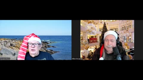 Lunchklubben 24 dec - Vi hälsar god jul med lite prat