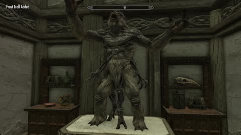 Two statues can't exist in the place! - Skyrim #jtomally9681 #skyrim